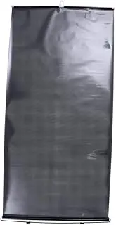 ULTECHNOVO 2Set Retractable Car Window Sun Shade Curtain of Black Vehicle Curtains Blocks Sun Glare Reduces Heat Easy Installation for Car Side Windows