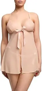 [Dita Von Teese] Von Follies Fantacist Open Front Peach Babydoll