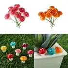 Crafts Artificial Foam Potted Plants Decor Miniature Figurine Mini Mushroom