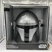 Star Wars Mandalorian Voice Changing Mask Helmet Disney Parks Store Cosplay New
