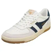Gola Hawk Mens Casual Sneakers in White Blue - 8 US