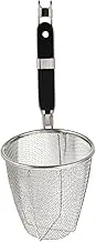 High Side Strainer Basket Pasta Mesh Stainless Steel Noodle Sieve Easy Drainage Kitchen Mesh Spider Noodle Strainer Pot