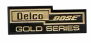 1990-1996 C4 Chevrolet Corvette Delco Bose Gold Series Speaker Grille Emblem (for: Chevrolet)