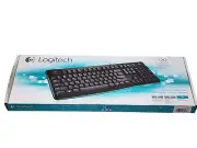 NEW! Logitech K120 Ergonomic Desktop Wired Keyboard USB Black Free S/H