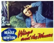 Wings And The Woman (aka THEY FLEW ALONE Lobby Card Anna Nea - 1942 Movie Photo