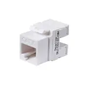 Cat6 Unshielded Keystone Jack(white) 5/10/25 lot