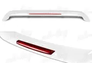 PAINTED WHITE REAR TRUNK SPOILER WING+LED BRAKE LIGHT FIT 96-00 HONDA CIVIC 2-DR (for: Honda)
