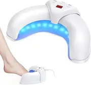Home Nail Care Light Device – Blue & Infrared Light Grooming Lamp for Toenail Appearance – Adjustable Timer – Comfortable Daily Use – Hands-Free Stand Design