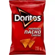 Doritos Nacho Cheese Tortilla Chips 2x235g FRESH & SECURE