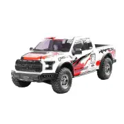 Traction Hobby KM 1/8 2.4G 4WD for Ford F150 RC Car Rock Crawler Off-Road Climbing Pickup Truck Differential Lock LED Li