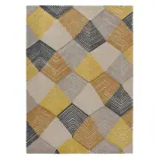 Harlequin Rhythym Rug Saffron-240 x 170cm