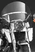 NC Chrome Switchblade Lowers w Hardware Harley Iron 883 09-21