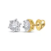 1/4CTW-Diamond FASHION EARRING