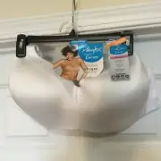 NEW Playtex Love My Curves Full-Figure Underwire Bra, Size 46DD White 4823 NWT