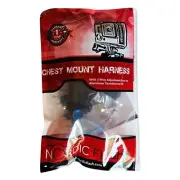 Nordic Flash Chest Mount Harness - New - Adjustable for GoPro & Action Cameras