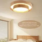 Flush Mount Ceiling Light 3 Color Temperatures Remote Control LED Ceiling Light