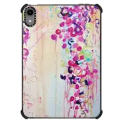 iPad mini (6th gen) iPad Impact Case DANCE OF THE SAKURA - Lovely Floral Abstract Japanese Cherry Blossoms Flowers Girlie Sweet Spring Nature Romantic Feminine Peach Blue Painting