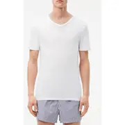 Lacoste 3-Pack Essential V-Neck T-Shirts in White at Nordstrom, Size X-Small