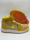 Nike W Air Jordan 1 ZM Air CMFT 2 Yellow Ochre Shoes (FJ5743 700) Wmns Size 7