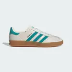 【ADIDAS 愛迪達】休閒鞋 男鞋 運動鞋 三葉草 GAZELLE INDOOR 米白綠 JI2583