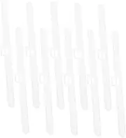 Veemoon Plastic Vertical Brackets for Blind Replacement Slats 10pcs Set for Vertical Window Blinds