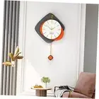 Modern Large Wall Clocks for Living Room Decor Wood Silent Decoration 16*24in