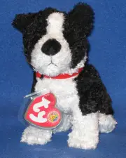 TY BARKLOWE the DOG BEANIE BABY - MINT with MINT TAGS