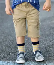 Jefferies Socks Boys School Stripe Pattern Colorful Cotton Knit Crew Ankle Socks