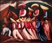 home wall art Zapatistas Jos?a Clemente Orozco, 1931 14X20 inch paper poster