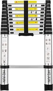 Telescoping Ladders，EN131Standards Multi-Purpose Folding Aluminum Extension Ladder(10.5Ft/3.2M)