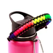 Paracord Handle for Hydro Flask Wide Mouth Water Bottles 12oz - 64oz