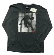 Vintage Y2K AND1 Long Sleeve T Shirt NWT Streetball Basketball Sz M 90s Tattoo