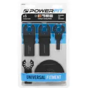 PowerFit 5 Piece Universal Fitment Cutting And Sawing Set Muti Tool Kits