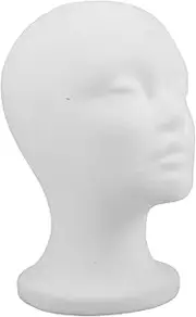 FOMIYES Foam Mannequin Head for DIY Wig Creation and Hat Display Versatile Blank Head Model for Wigs Masks and Accessories Sturdy Design for Stability and Performance