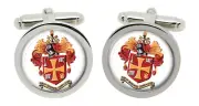 Wolverhampton (England) Round Cufflinks in Box