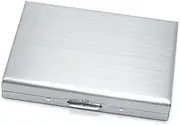 [LOGUTIA] 1pcs Credit Card Protector Stainless Steel Bank Card Case Hard Case Wallet Aluminum Wallet Credit Card Box Credit Card Case., silver, 6, No