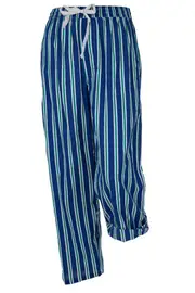 Clive's Eye Striped Cotton Pj Pants--SAN-CEY3