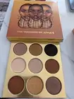 Juvia's Place The Warrior Eyeshadow Palette NEW in box neutral glitter and matte