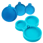 Urban Crafter Assorted Pet Tags Mould-Round