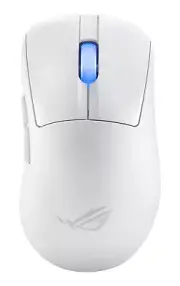 ASUS ROG Keris II Ace Wireless AimPoint mouse Right-hand RF + Bluetooth + USB