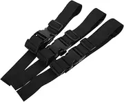 Cabilock 3pcs High Chair Straps Stroller Wagon Highchairs High Chair for High Chair Harness Replacement High Chair Safety Belt Stroller Straps Polyester Black