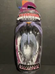 Battlestar Galactica Titanium Series Diecast "Scar" Cylon Raider 2006 Galoob