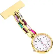 [ROMISBABA] Nurse Fob Watch Fashion Lightweight Nursing Watch Hanging Pocket Nursing Watch