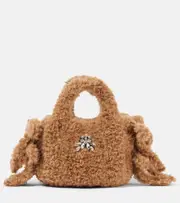 [Simone Rocha] Simone Rocha Baby Egg teddy tote bag One Size brown