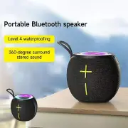 1800mAh Bright Light Mini Bluetooth Speaker Portable Outdoor Speaker Subwoofer