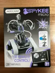 Meccano Spykee Micro Robot with Infra-red Remote Control BNIB
