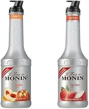 Monin Puree Peach & Lychee