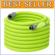 ZillaGreen 100 ft SwivelGrip Garden Hose - Lightweight, Kink-Free, and Durable