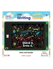 [Magic Sensory] Interactive LCD Writing Tablet Green Dino (USB Rechargeable)