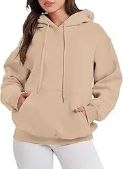 [Generic] Zip up Hoodie Dress Women Long Sleeved Pullover Hooded Sweater Mens Insulated Hoodie